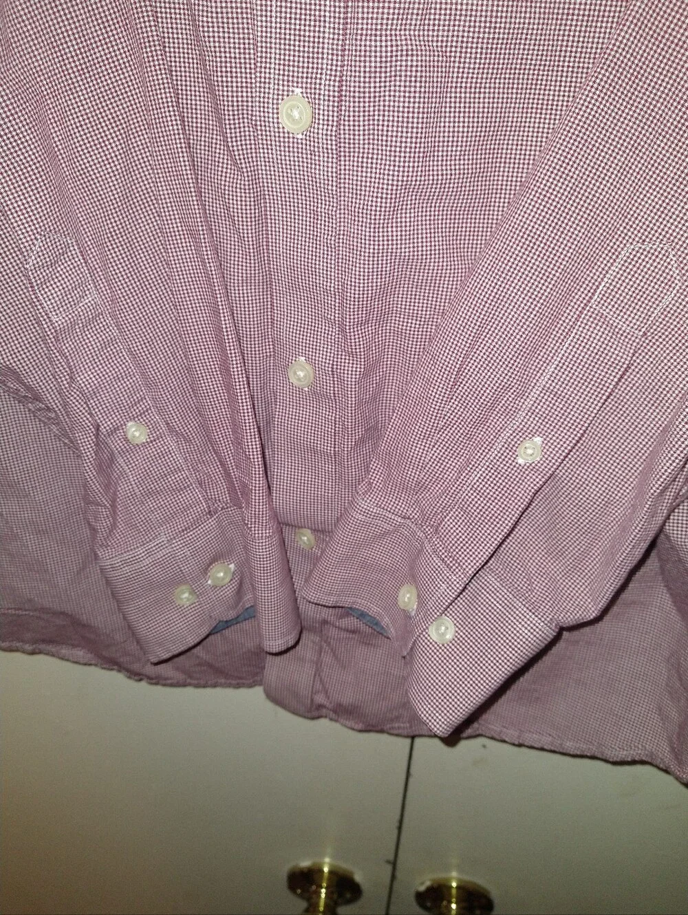 Banana Republic Soft Wash Slim Fit Long Sleeve Button Down Shirt Men's sz XL.